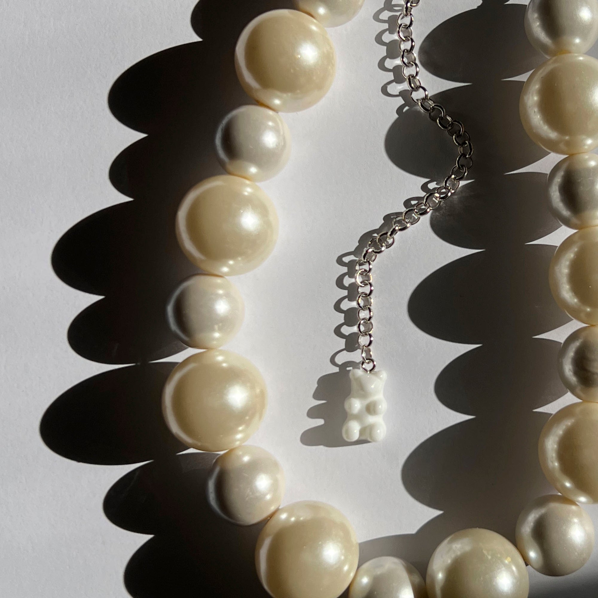 White necklace