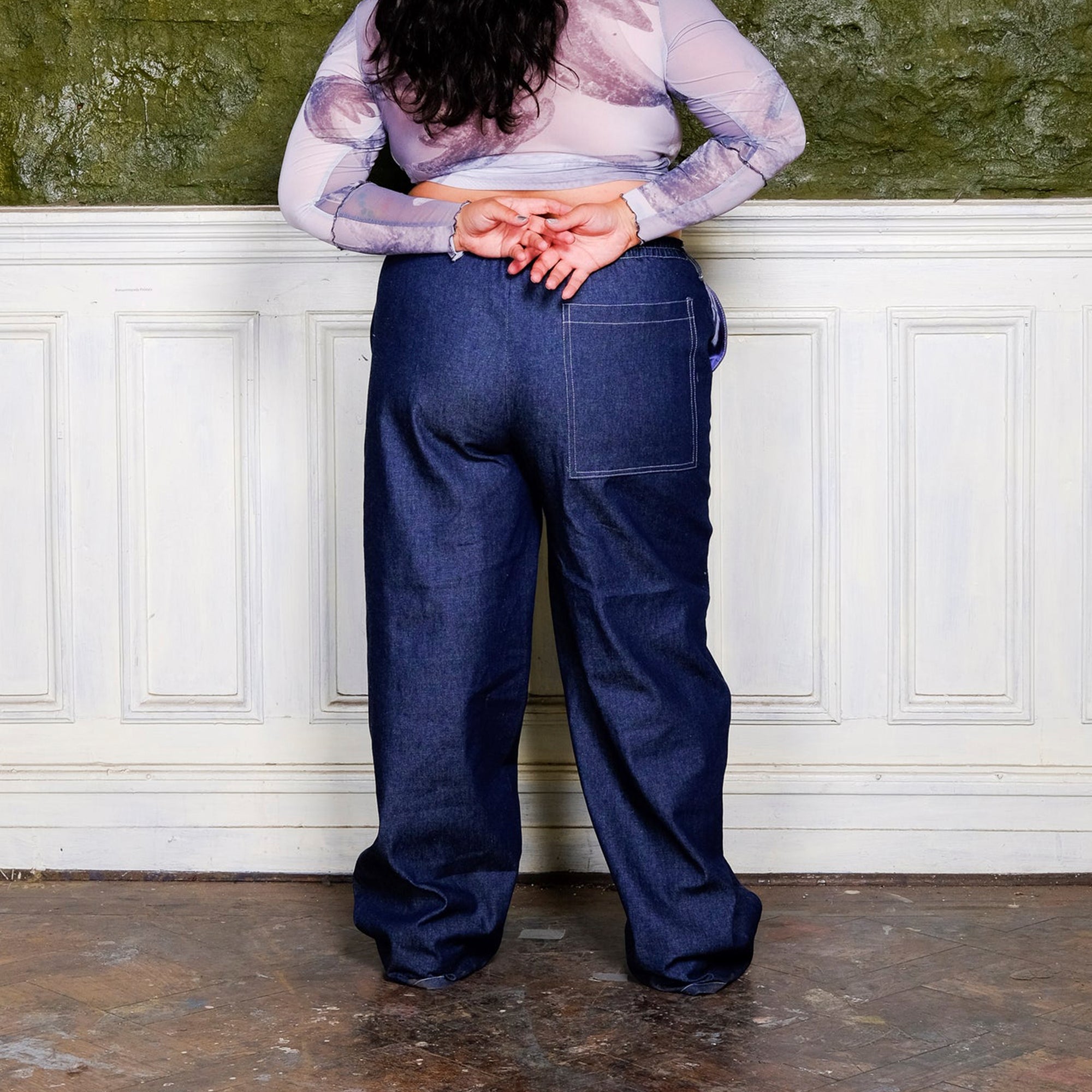 Straight trousers