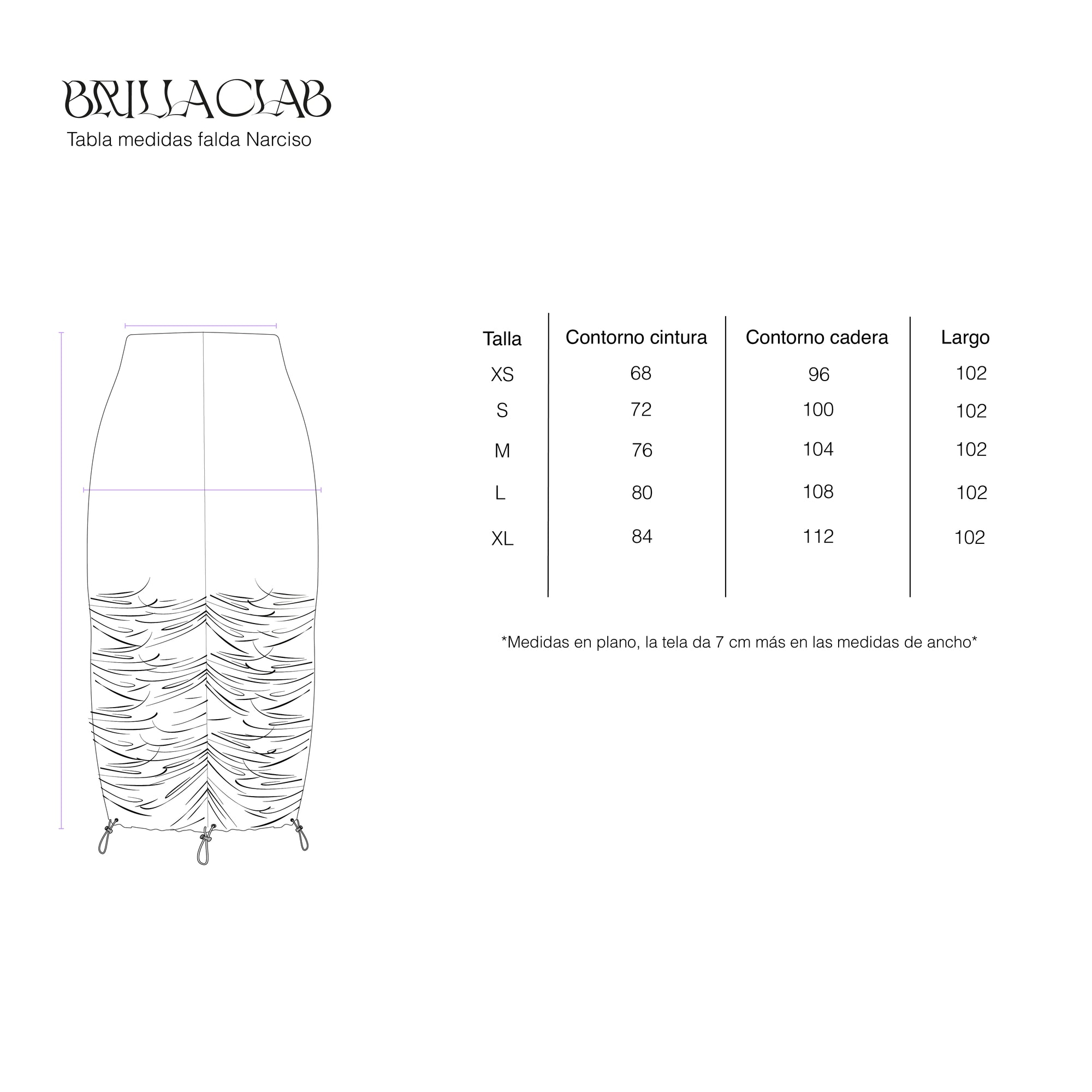 Narcissus skirt